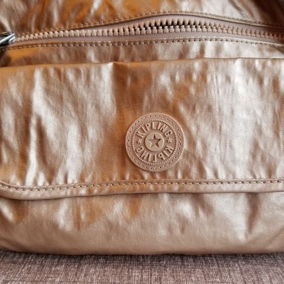 Kipling nylon gold crossbody - Picture 2 of 7